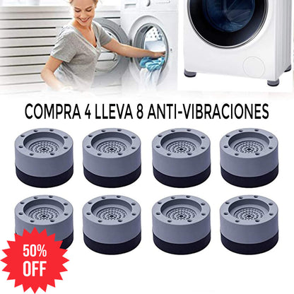 COMPRA 4 Y LLEVA 8 SOPORTES ANTI-VIBRACIÓN