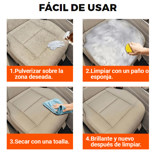 FoamCleaner® - Espuma Limpiadora Multiusos - 2 UNIDADES POR PRECIO ESPECIAL