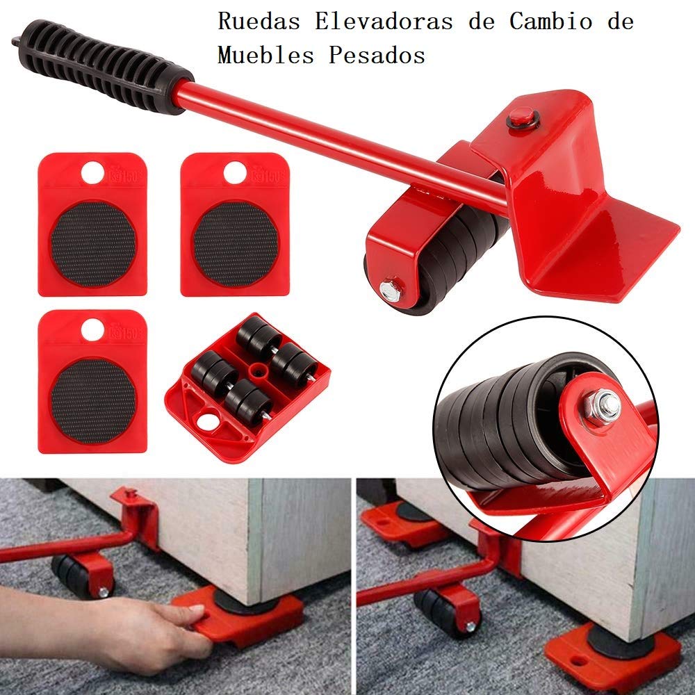 MoviMax® - Kit de movimiento y elevador de muebles