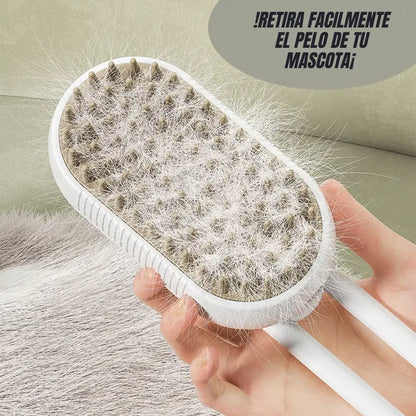 VaporBrush™: Cepillo de vapor 3 en 1 para mascotas