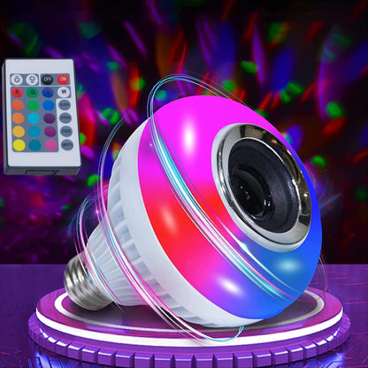 ColorLight® - Bombillo Led con Parlante Bluetooth RGB