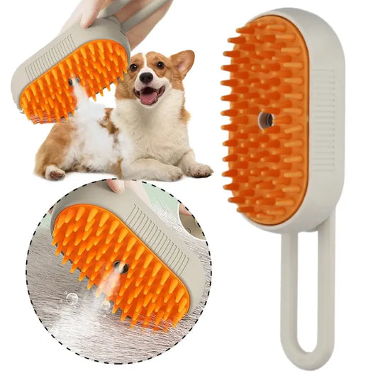 VaporBrush™: Cepillo de vapor 3 en 1 para mascotas