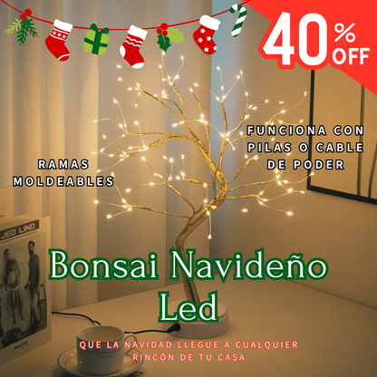 Bonsai Navideño - Decora cualquier espacio con navidad